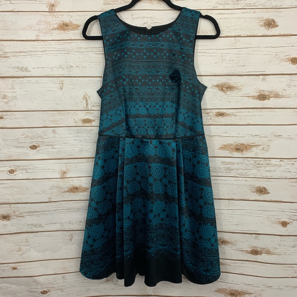 The Limited Fit Flare Sleeveless Career Dress 6 Tall